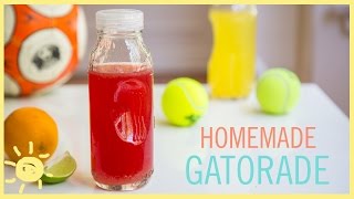 EAT  Homemade Gatorade [upl. by Aicats511]