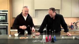 How to make a frappé coffee using an aerolatte milk frother [upl. by Moyra983]