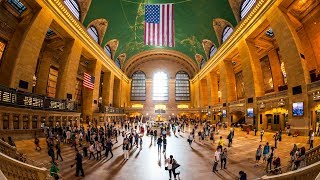 Walking Tour of Grand Central Terminal — New York City 【4K】🇺🇸 [upl. by Fritzie]