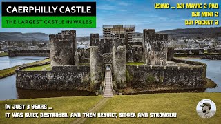 Caerphilly Castle  The Largest in Wales 2nd in Britain [upl. by Rakia]