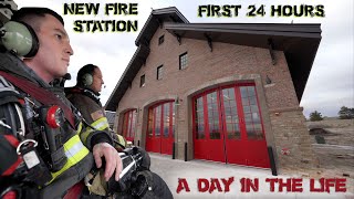 First 24 Hours in a New Fire Station  A Day in the Life [upl. by Tyoh]