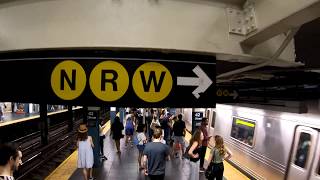 ⁴ᴷ The Busiest NYC Subway Station Times Square–42nd StreetPort Authority Bus Terminal [upl. by Aynahs956]