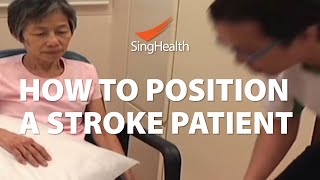 How To Position A Stroke Patient [upl. by Daraj]