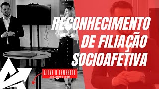 DIREITO DE FAMÍLIA Reconhecimento de filiação socioafetiva [upl. by Aihsyak]