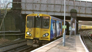 Half an Hour at 216  Birkenhead North Station 1022017  Class 507 508 terminus [upl. by Samul]