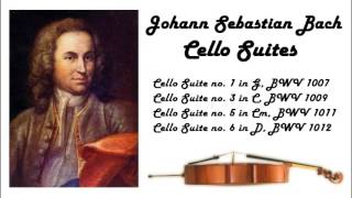 Johann Sebastian Bach  Cello suites in 432 Hz great for reading or studying [upl. by Jamil]